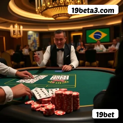 Cassino ao vivo 19bet dealers